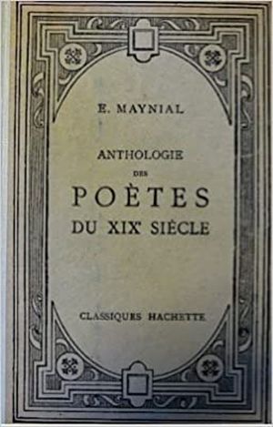 Anthologie des poètes du XIXe siècle