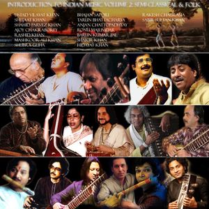 Introduction to Indian Music:Vol.2:Semi-Classical & Folk Melodies