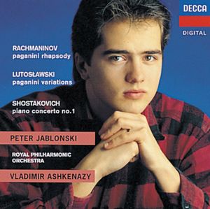 Rachmaninov: Paganini Rhapsody / Lutoslawski: Paganini Variations / Shostakovich: Piano Concerto no. 1