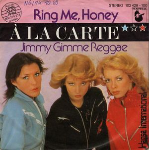 Ring Me, Honey (Single)