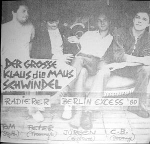 Der Grosse Klaus Die Maus Schwindel - Berlin Excess '80