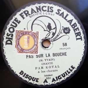 Pas sur la bouche / Il suffit d'un rien (Single)