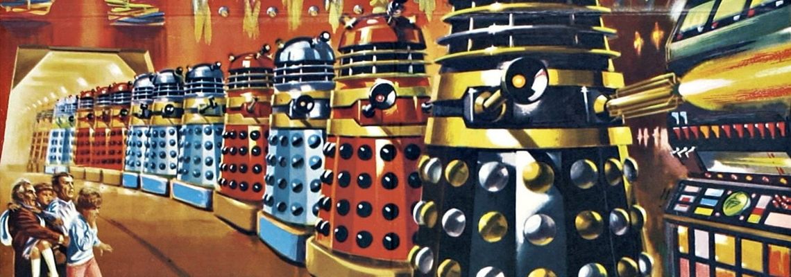 Cover Dr Who contre les Daleks