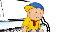 The Story Where Caillou Got His Own Piano