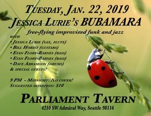 Bubamara LIVE at Parliament Tavern, Seattle (Live)