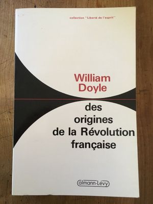 Des origines de la Révolution français