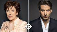 Avec Roselyne Bachelot, Jérémy Ferrari et Hervé Gattegno