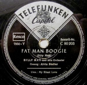 Fat Man Boogie / My Silent Love (Single)