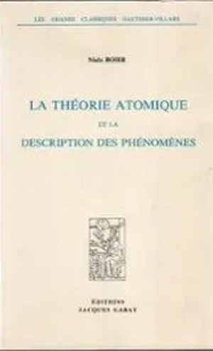 La théorie atomique et la description des phénomènes