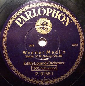 Weaner Madl'n Op. 388 (Single)