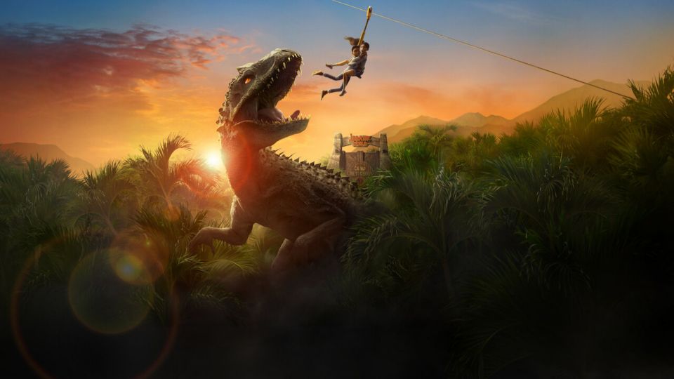 Dessin Jurassic World La Colo Du Crétacé Affiches, posters et images de Jurassic World : La Colo du... (2020)