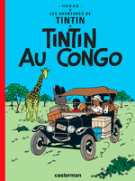 Couverture Tintin au Congo - Les Aventures de Tintin, tome 2