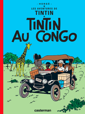 Couverture Tintin au Congo - Les Aventures de Tintin, tome 2 Couverture Tintin au Congo - Les Aventures de Tintin, tome 2