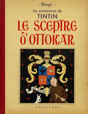Le Sceptre d'Ottokar - Les Aventures de Tintin, tome 8 (première version N&B)