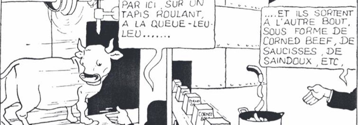 Cover Tintin en Amérique - Les Aventures de Tintin, tome 3 (première version N&B)