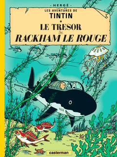 Couverture Le Trésor de Rackham le Rouge - Les Aventures de Tintin, tome 12