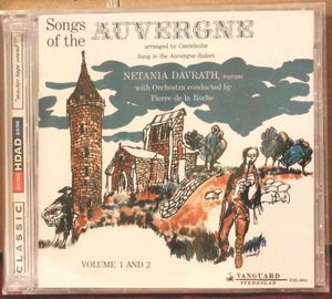 Songs of the Auvergne