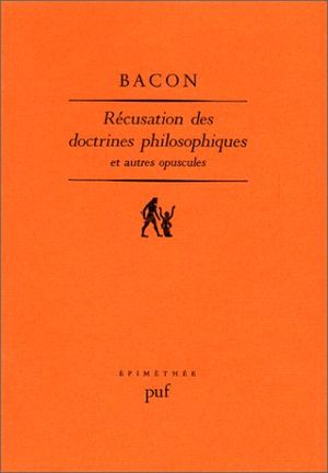 Récusation des doctrines philosophiques