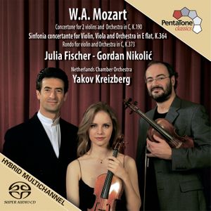 Sinfonia Concertante in E‐flat major, K. 364 / Rondo in C major, K. 373 / Concertone in C major, K. 190
