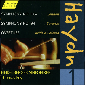 Symphonies 104, 94 / Overture "Acide E Galatea"