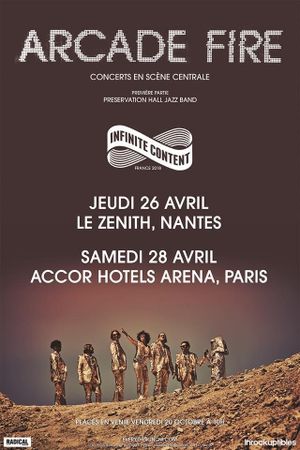Arcade Fire en concert à Paris 2018