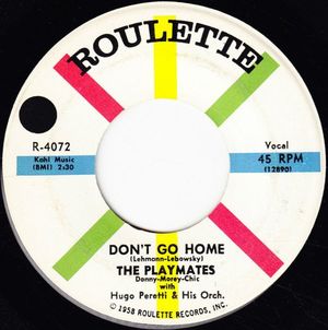 Don’t Go Home / Can’t You Get It Through Your Head (Single)