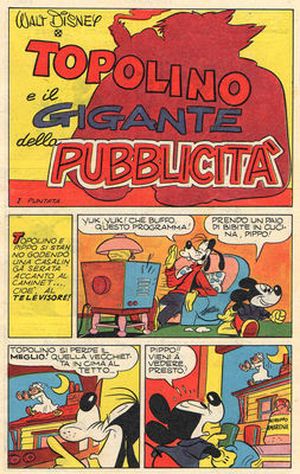 Mickey et le géant de la publicité - Mickey Mouse