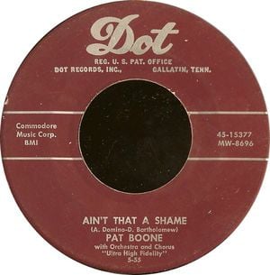 Ain’t That a Shame / Tennessee Saturday Night (Single)