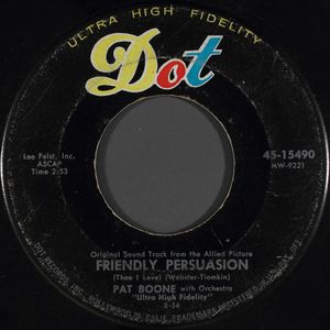 Friendly Persuasion (Thee I Love) / Chains of Love (Single)