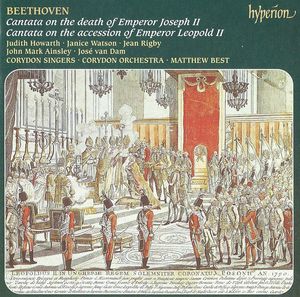 Cantata on the Death of Emperor Joseph II / Cantata on the accession of Emperor Leopold II