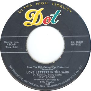 Love Letters in the Sand / A Wonderful Time Up There (Single)