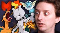 Mewtwo vs Charizard vs Vaporeon Lines
