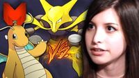 Alakazam vs Dragonite Lines