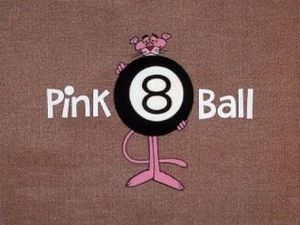 Pink 8 Ball