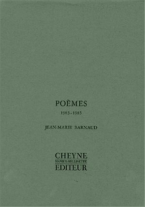 Poèmes I