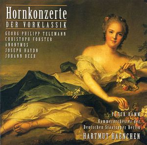 Concerto für Horn, Orchester und Basso continuo in Re: Largo
