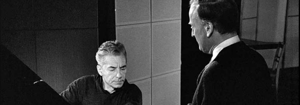 Cover Yehudi Menuhin et Herbert Von Karajan