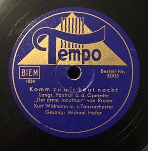 Komm zu mir heut Nacht / Schön wie ein Traum (Single)