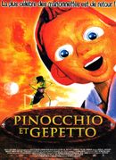 Affiche Pinocchio et Gepetto
