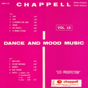 Dance and Mood Music, Vol. 18