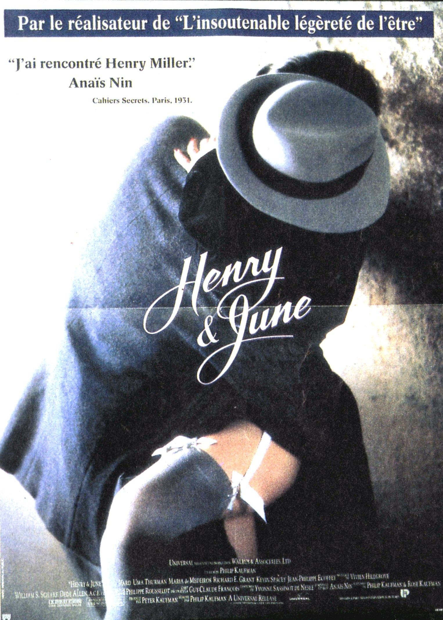 Henry And June Film 1990 Senscritique