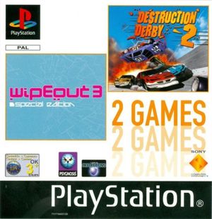 WipeOut 3 Special Edition / Destruction De2 Games: WipEout 3 Special Edition / Destruction Derby 2rby 2