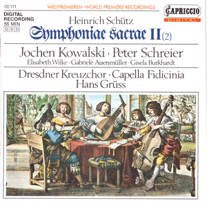 Symphoniae Sacrae II, Volume 2