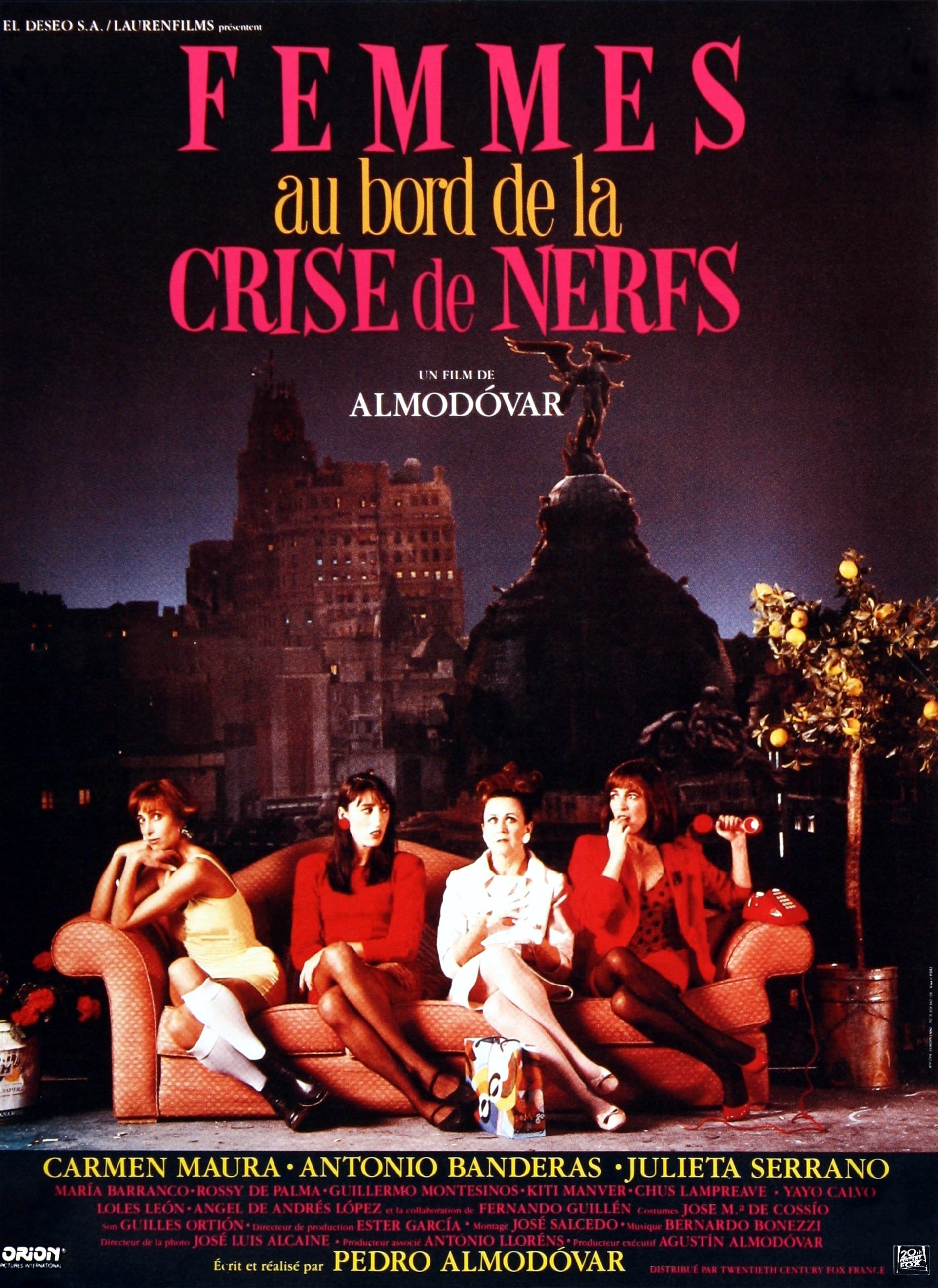 Femmes Au Bord De La Crise De Nerfs Affiches, posters et images de Femmes au bord de la crise... (1988)