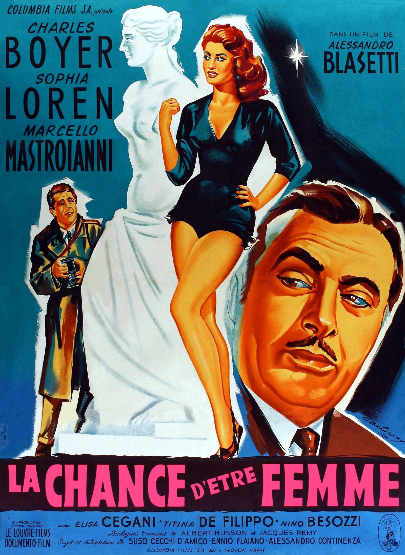 Films Et Séries Tv Avec Marie-france Boyer La Chance d'être femme - Film (1956) - SensCritique