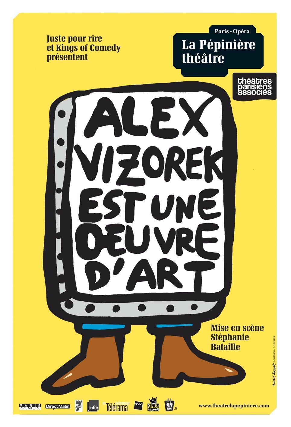 Alex Vizorek Est Une Oeuvre D Art Alex Vizorek est une œuvre d'art - Spectacle (2019)