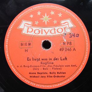 Es liegt was in der Luft / Liebesgeständnis (Aber bei Nacht) (Single)