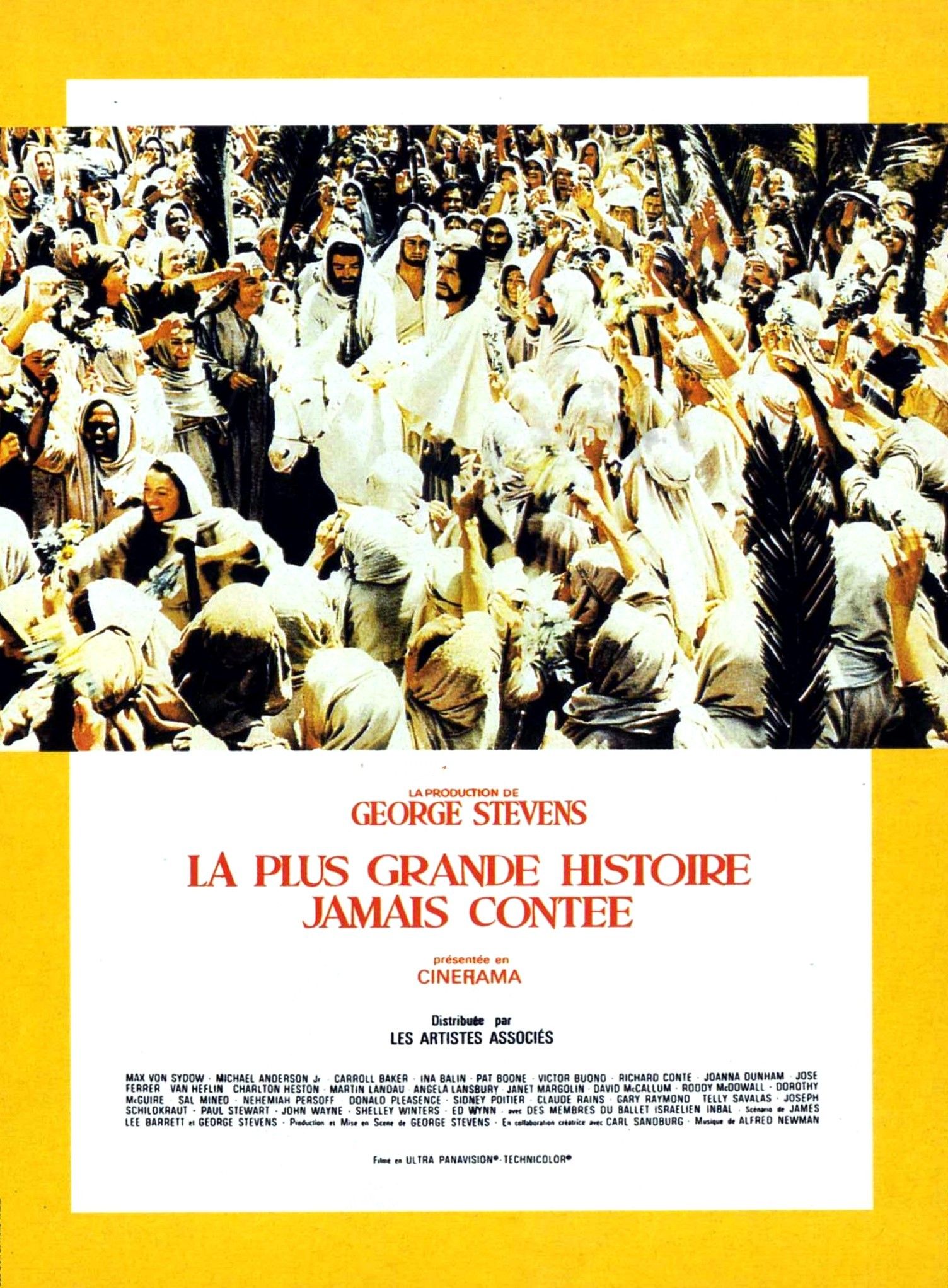 La Plus Grande Histoire jamais contée Film (1965) SensCritique La Plus Grande Histoire jamais contée Film (1965) SensCritique