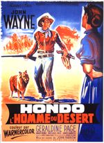 Affiche Hondo, l'Homme du désert