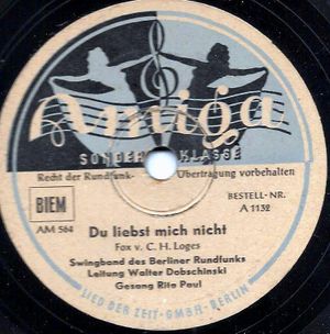 Du liebst mich nicht / Managua - Nicaragua (Single)